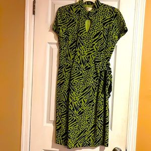 Vintage Dana Buchman wrap dress